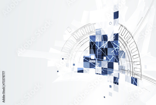 Ice abstract technology background with lines texture of the fro