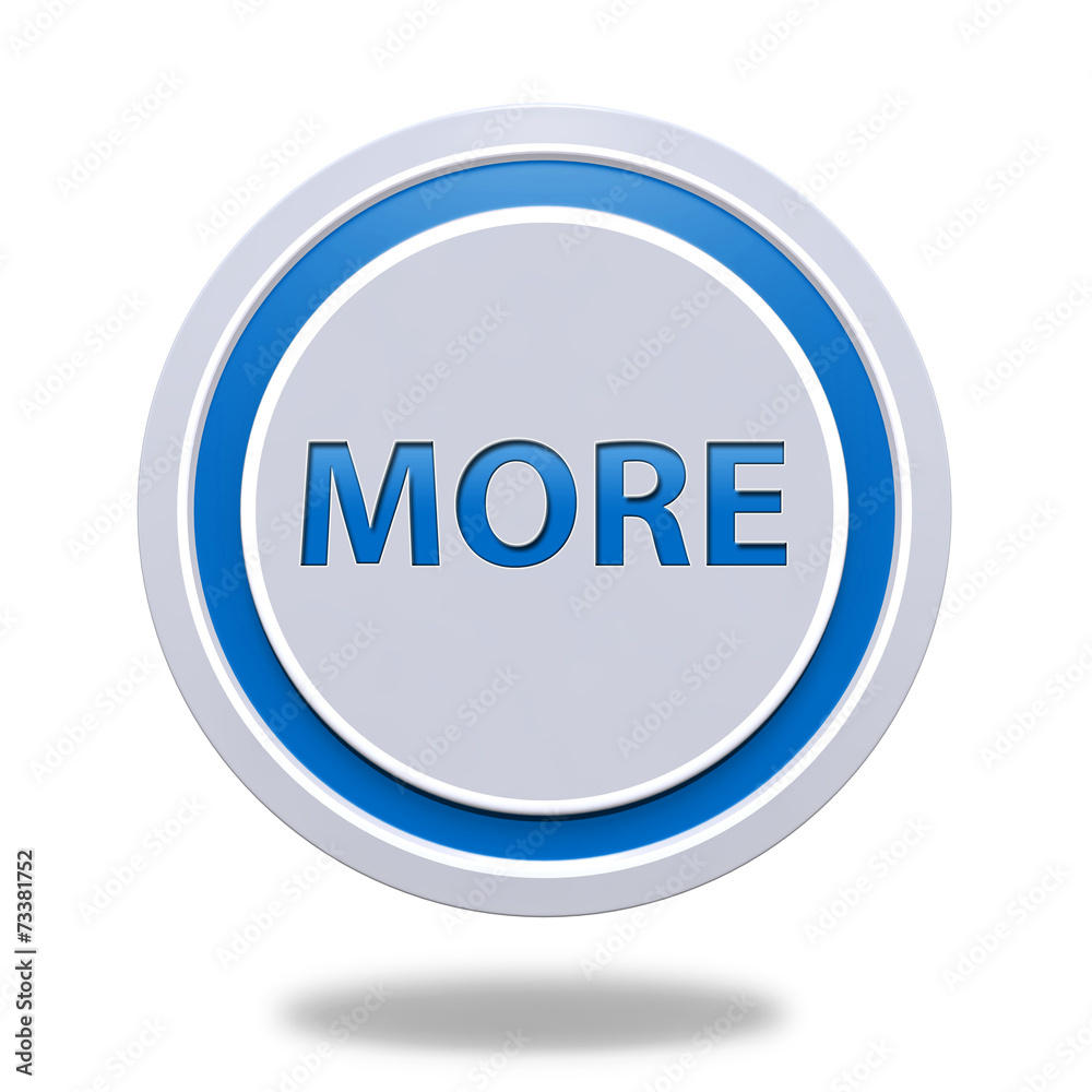 More circular icon on white background More circular icon on white background