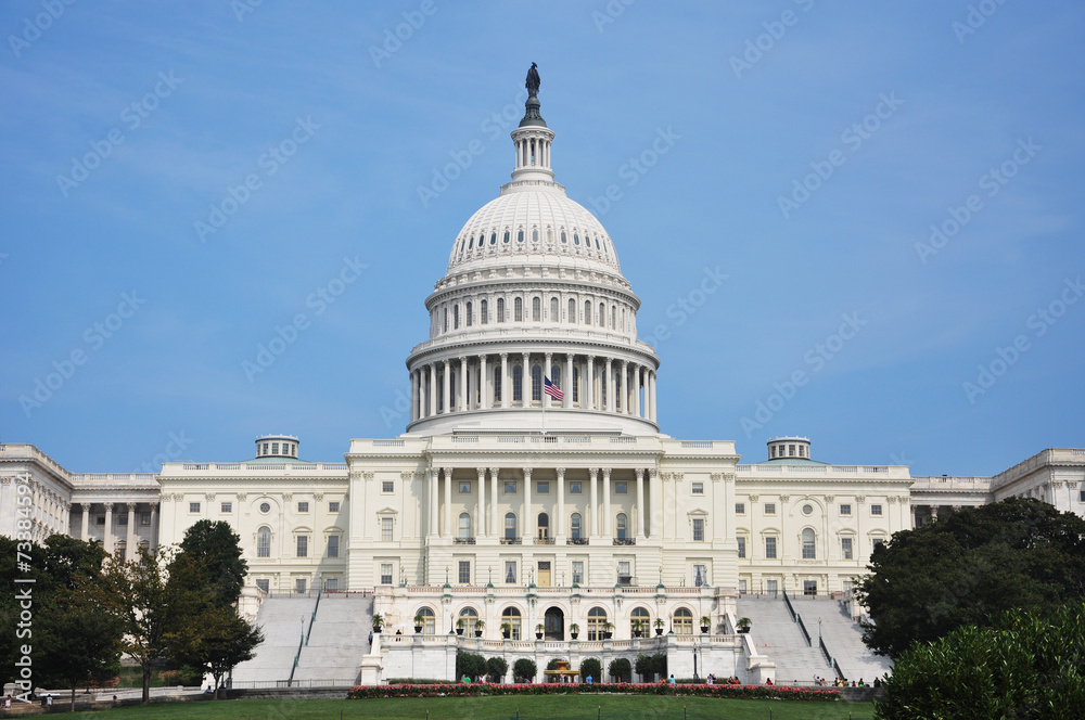 United States Capitol Building in Washington, DC