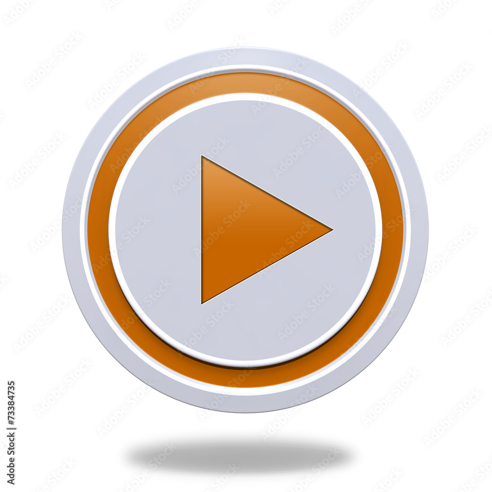 play circular icon on white background play circular icon on white background