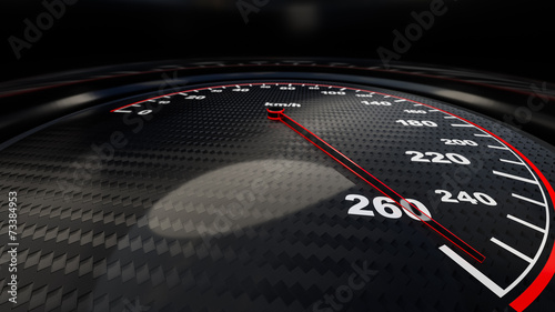 Tachometer.