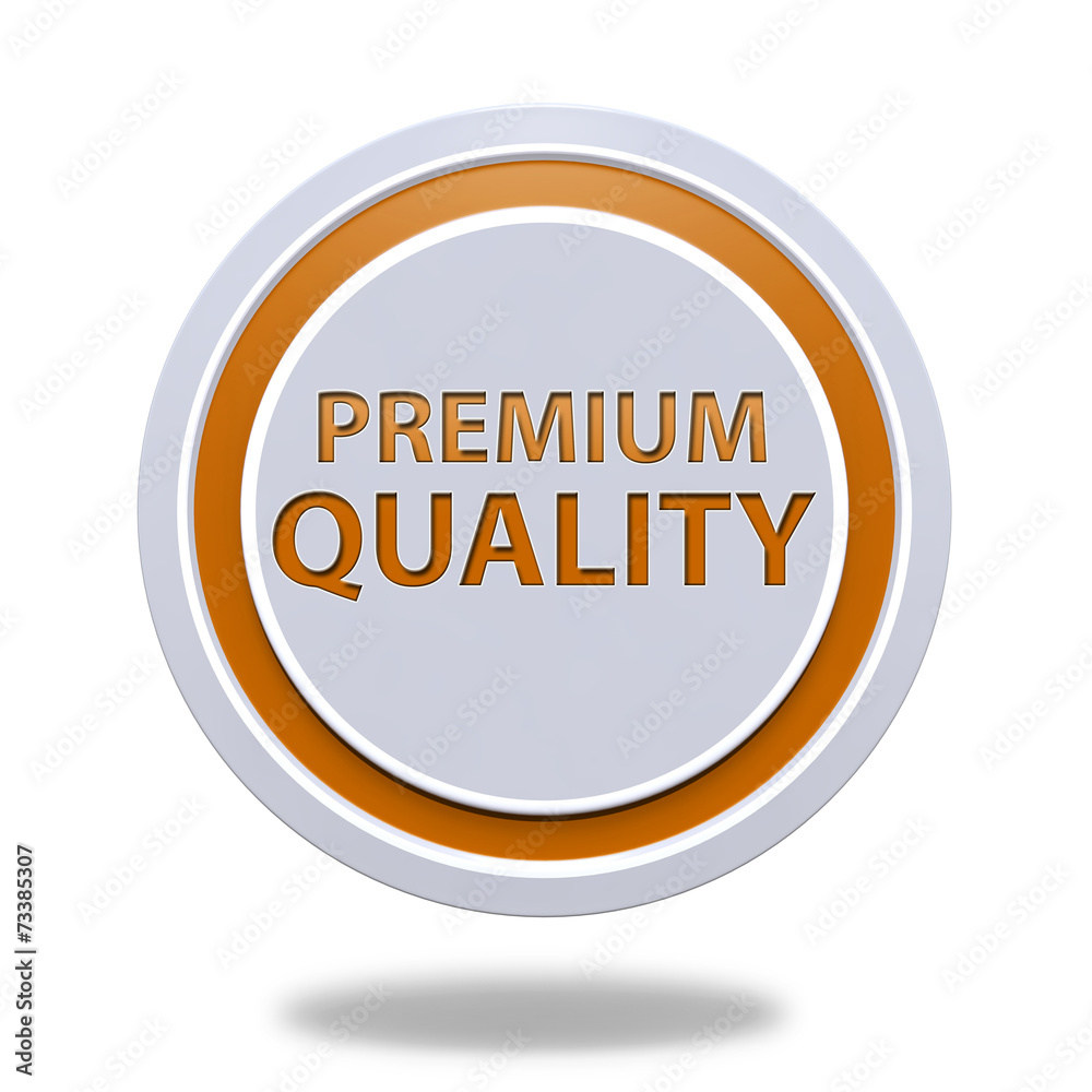 Premium quality circular icon on white background Premium quality circular icon on white background