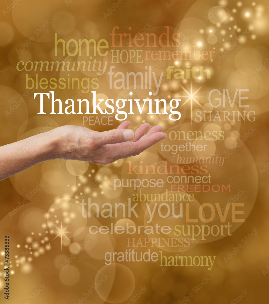 Celebrate Thanksgiving - obrazy, fototapety, plakaty 