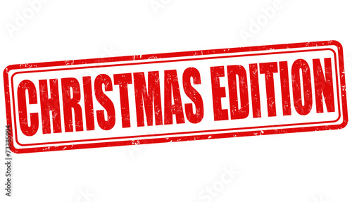 Christmas edition stamp