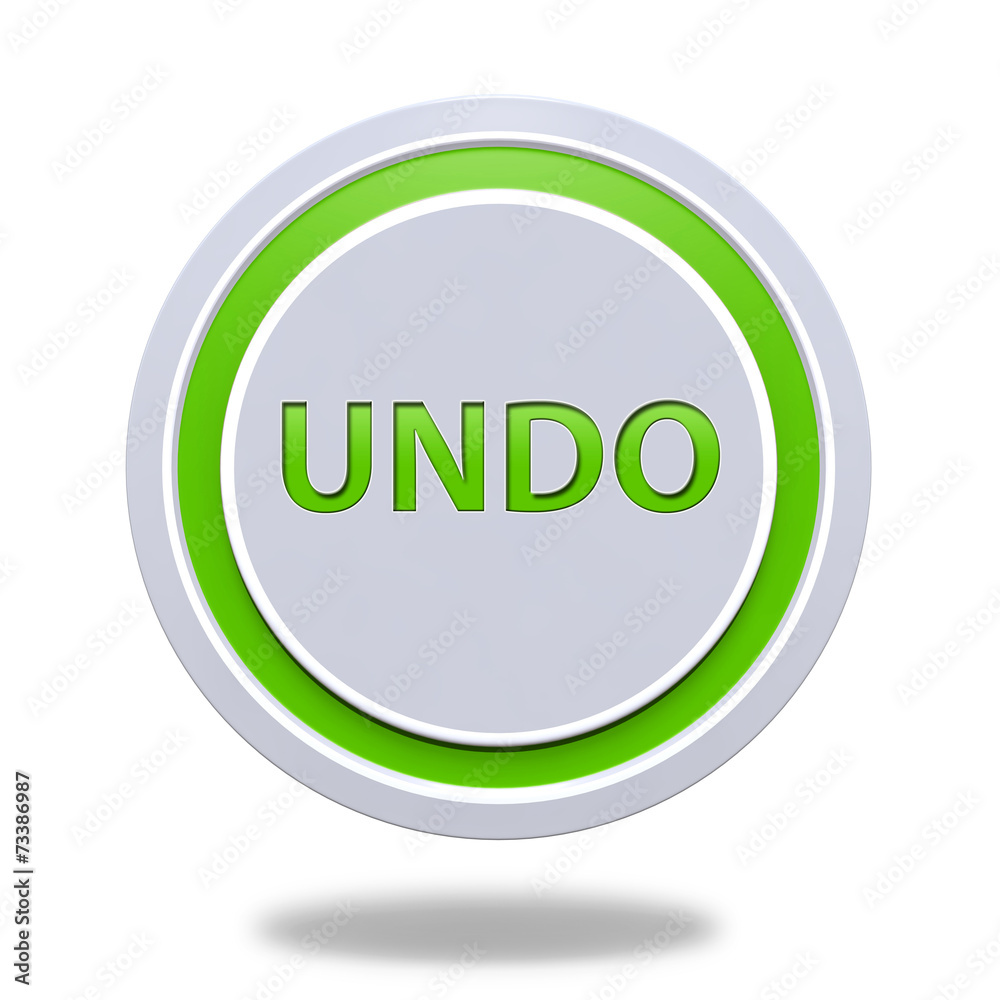 undo circular icon on white background undo circular icon on white background