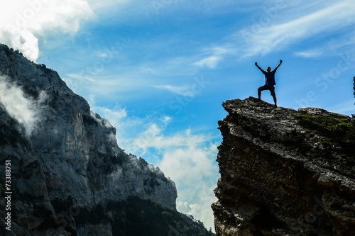 Climbing in Alpen