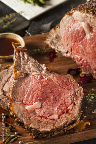 Homemade Grass Fed Prime Rib Roast photo