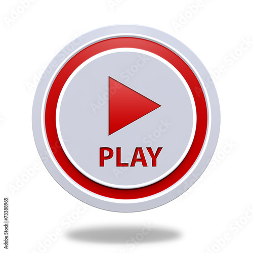 play circular icon on white background Free Download play circular icon on white background - GFXLoad
