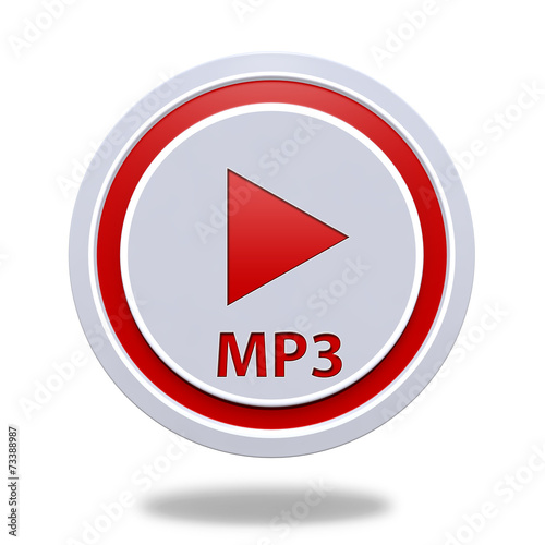 Free Download music circular icon on white background - GFXLoad