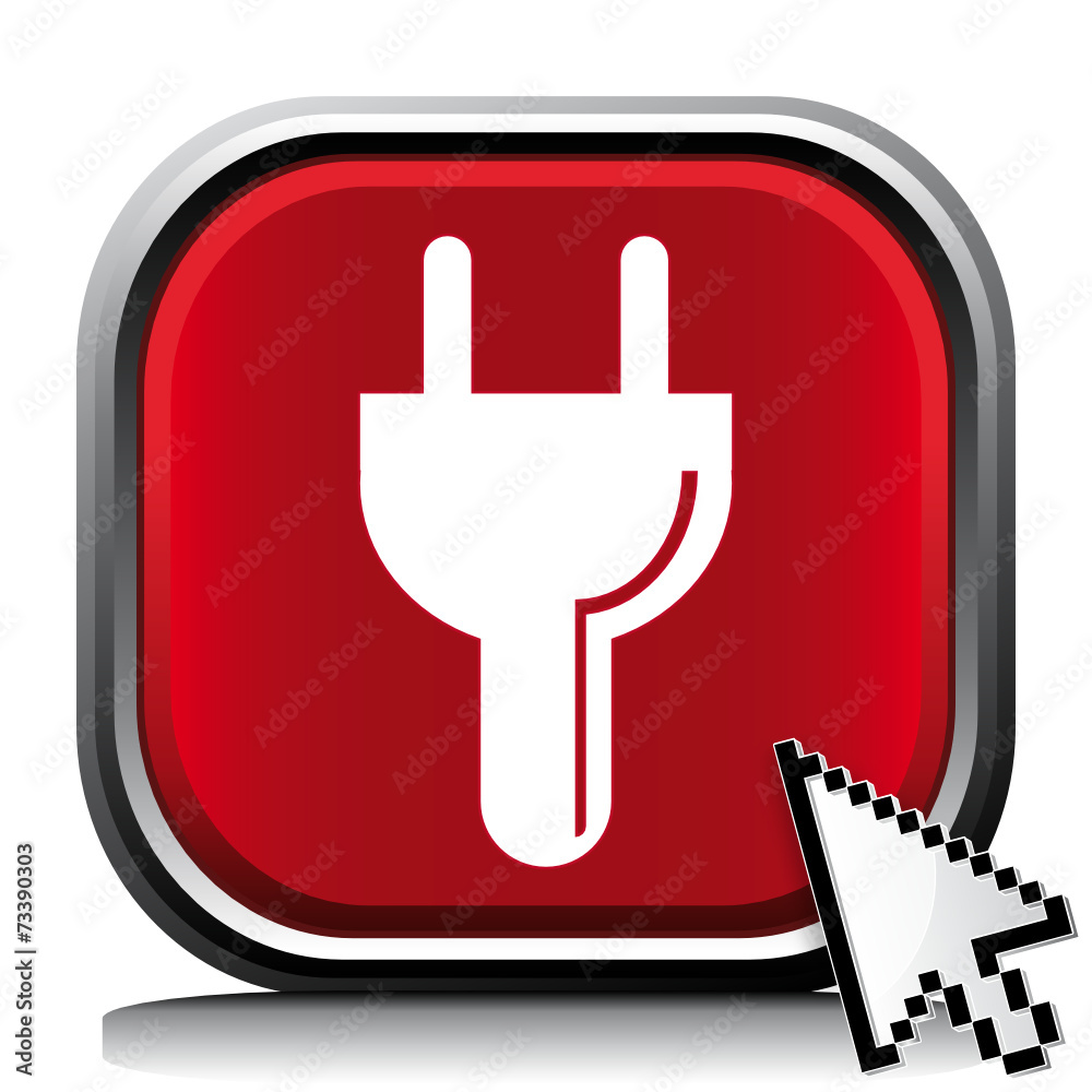 Obraz premium ELECTRIC PLUG ICON