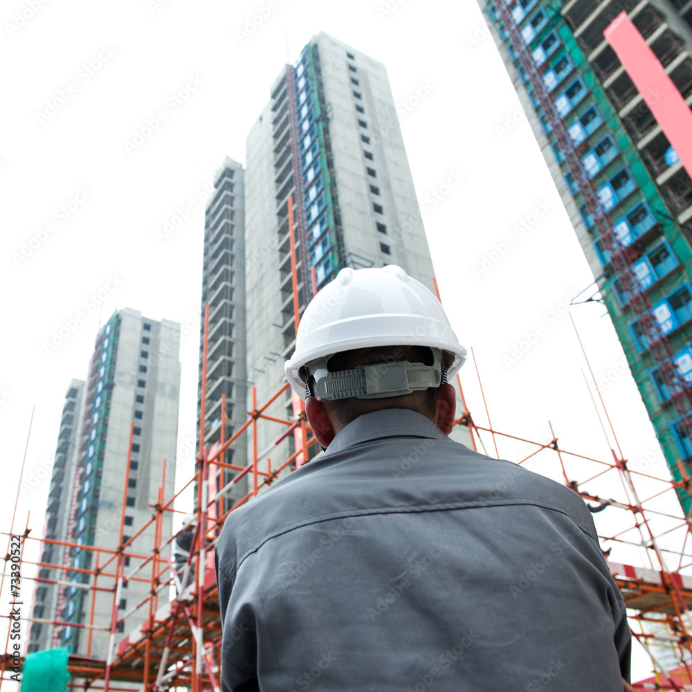 Fototapeta premium at construction site