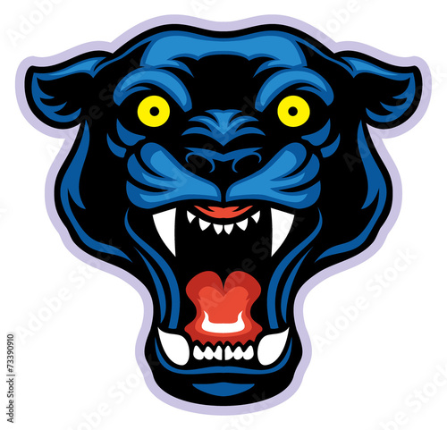black panther mascot