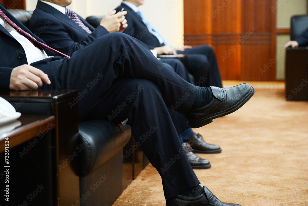 Businessman talking Businessman talking