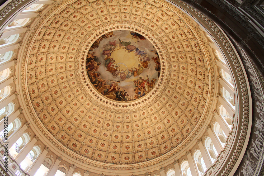 Cupola of United States Capitol Building, Washington DC
