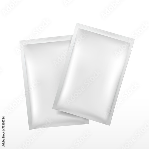blank plastic package set for cosmetics