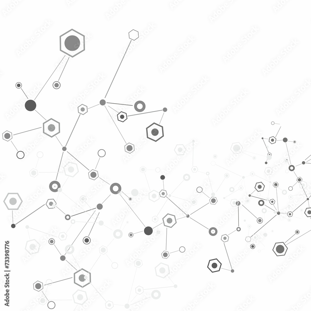 Molecule background Molecule background