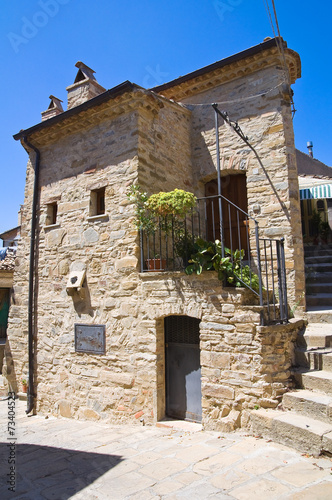 Alleyway. Guardia Perticara. Basilicata. Italy. photo