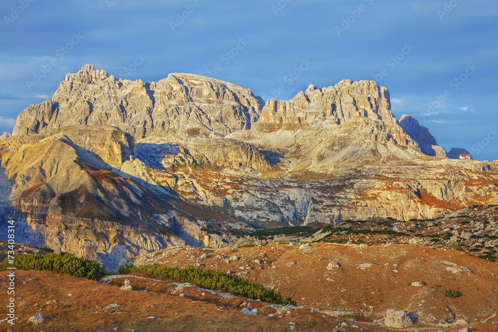 Dreischusterspitze, dolomiten, südtirol,