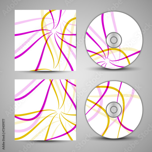Vector cd cover  set for your design