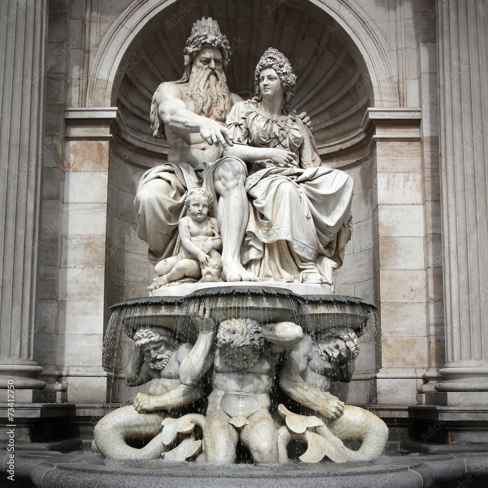 Vienna Neptune Fountain