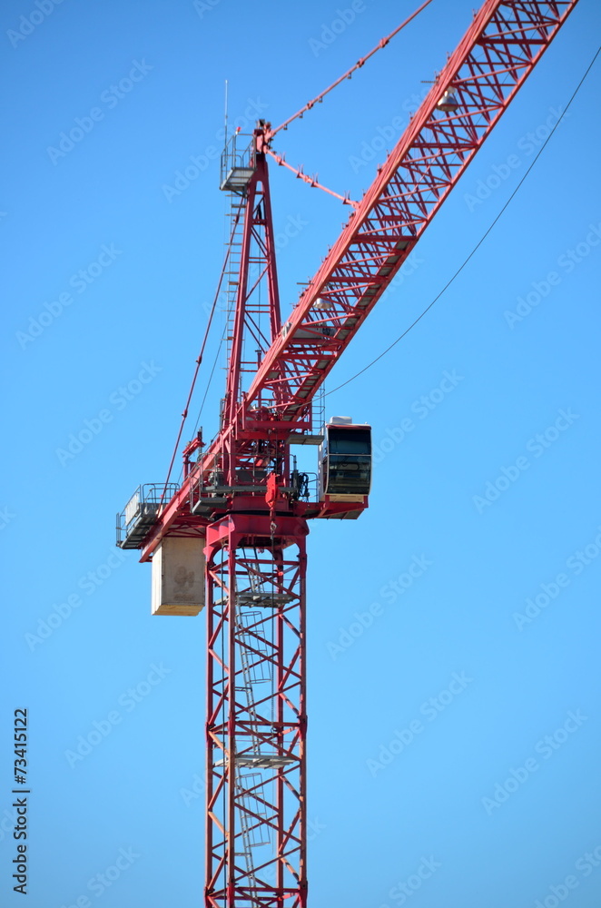 Crane at Construction site