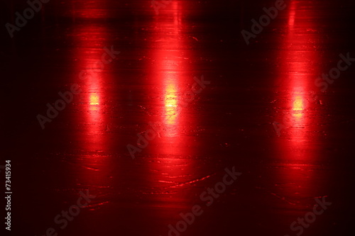 Fotografía Red lights on the ice