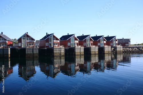 svolvaer trollfjord norvegia fiordi photo