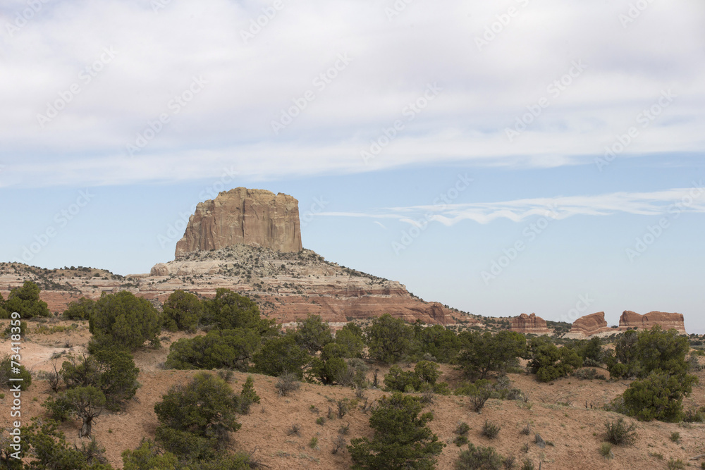 Sandstone butts in the canyonlands area of Utah