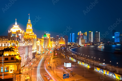 beautiful shanghai bund