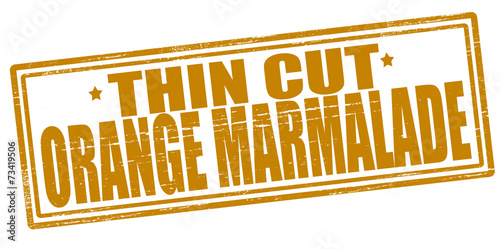 thin cut orange marmalade