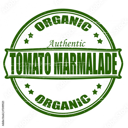 Organic tomato marmalade