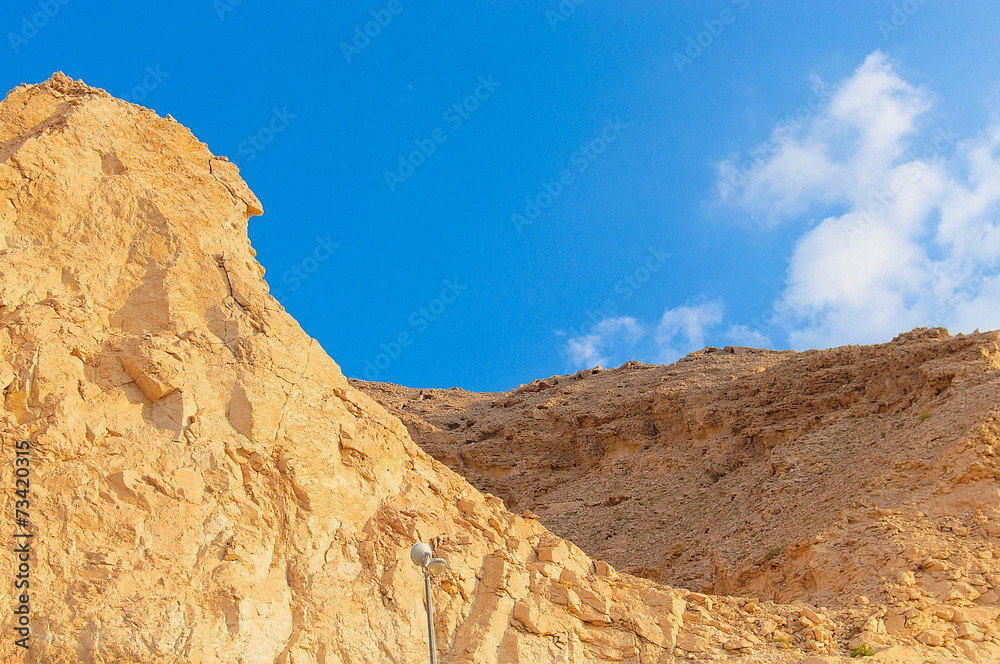 Fototapeta premium mountain range in the United Arab Emirates