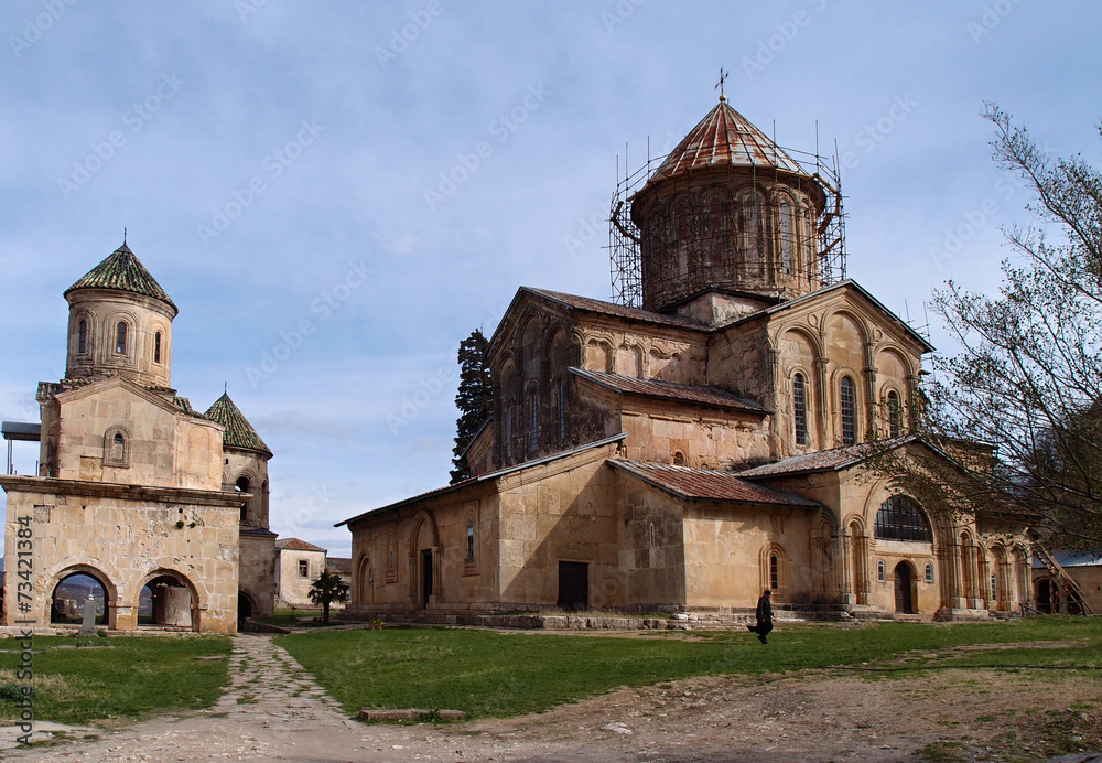 The church near Tbilisi, Georgia