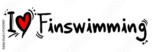 Finswimming love
