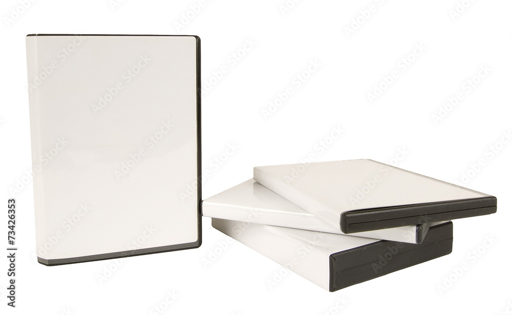 DVD Cases With Blank White Labels DVD Cases With Blank White Labels