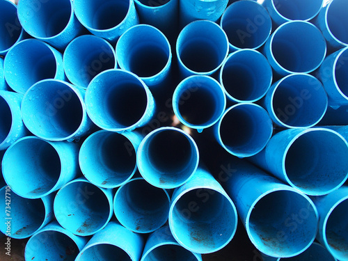 Blue pipe background