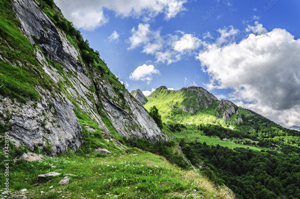 Pyrenees mountains