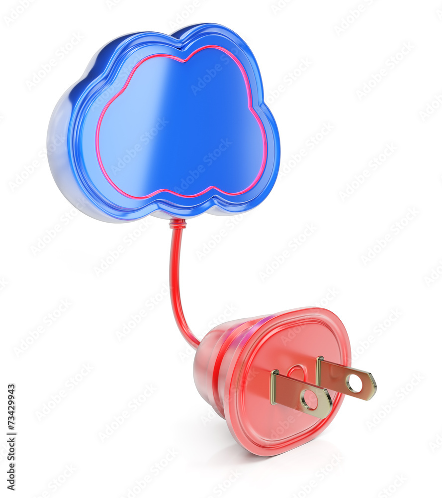 Cloud with plug