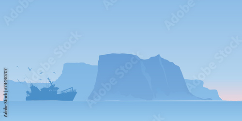 Bateau Peche Iceberg
