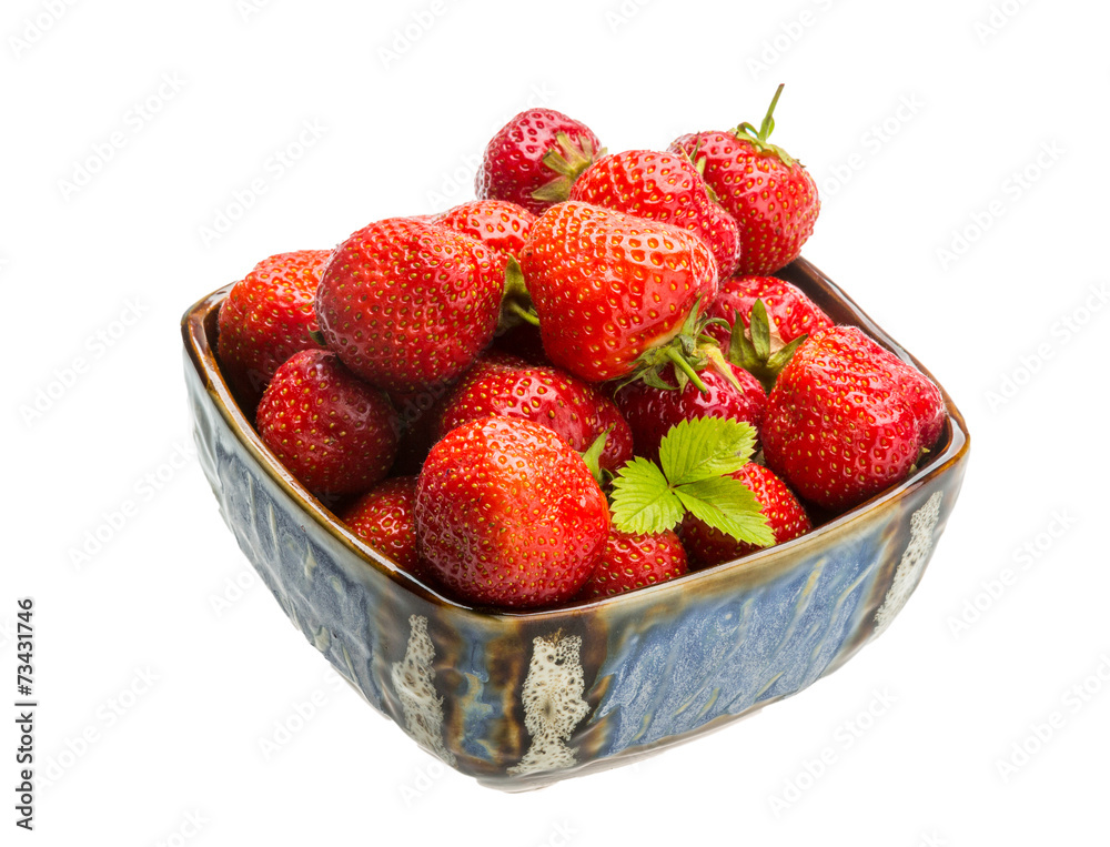 Strawberry in the bowl Strawberry in the bowl