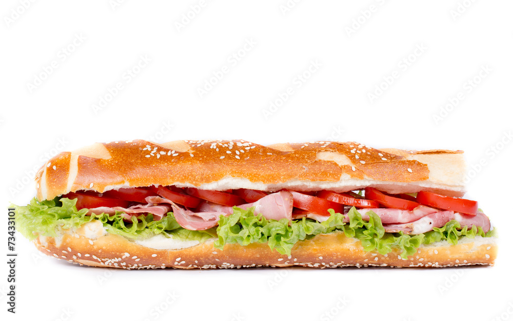 Isolated sandwich Isolated sandwich