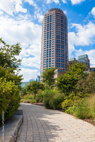 Modern buildings in The financial district of Boston - USA © Samuel B.