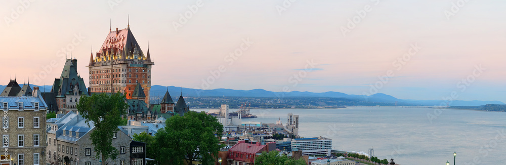 Obraz premium Miasto Quebec