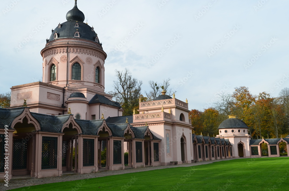 Obraz premium Moschee im Schwetzinger Schlossgarten