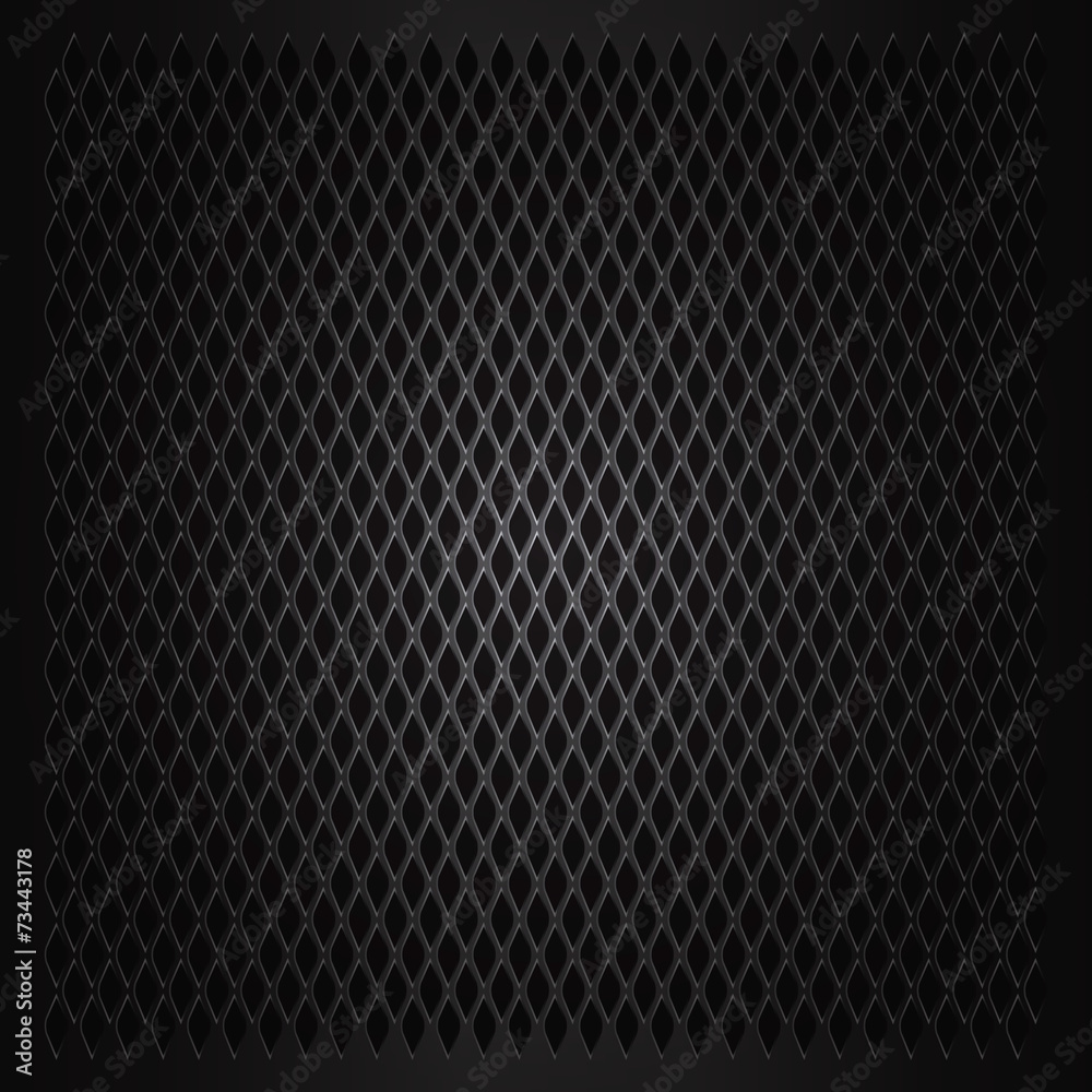 Abstract metal grid background