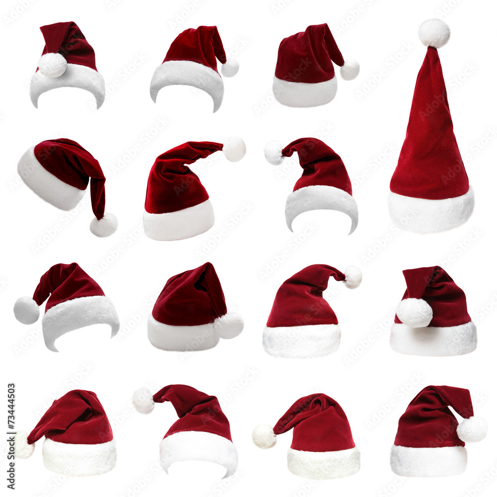 Weihnachtsmützen Set 9 Weihnachtsmützen Set 9