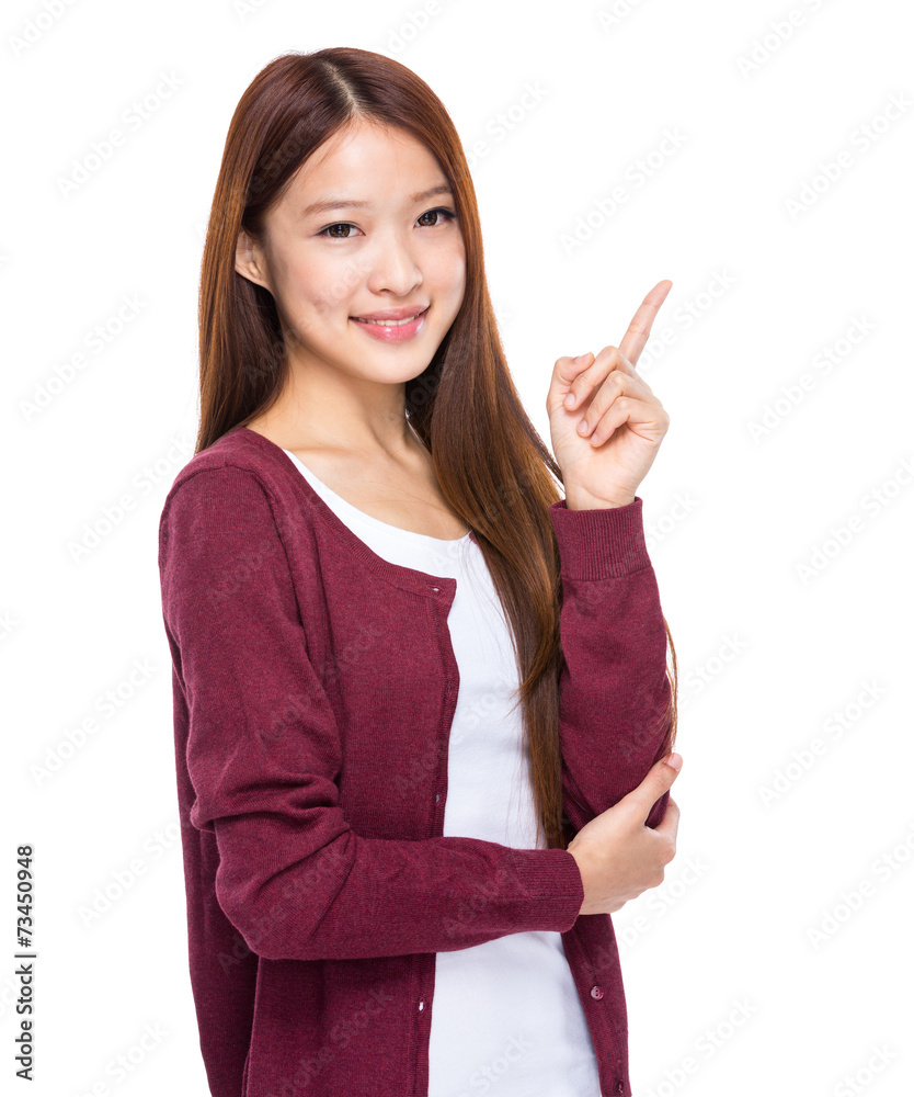 Young woman having idea Young woman having idea