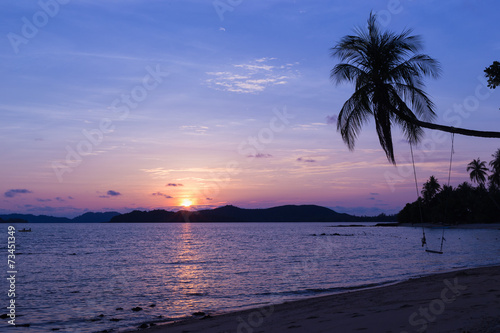 Beach sunset