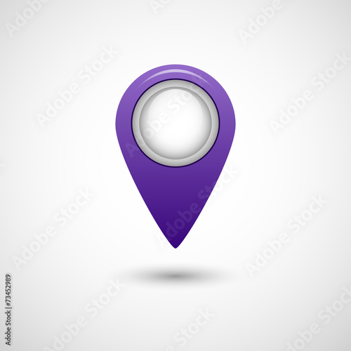 Icon pointer for map purple color on a gray background Free Download Icon pointer for map purple color on a gray background - GFXLoad