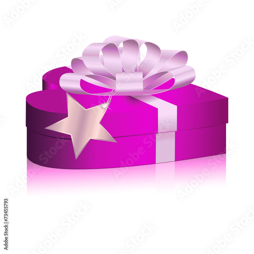 geschenkpaket, paket, giftbox, herz, herzpaket,valentinstag